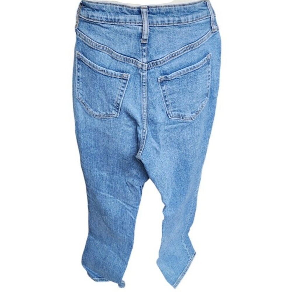 Old Navy Extra High Rise Kicker Boot Cut Jeans Size 0 - Picture 3 of 5